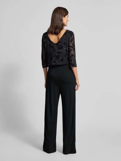 comma Jumpsuit mit U-Boot-Ausschnitt Black 5