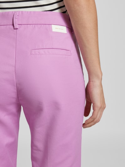 Brax Regular Fit Stoffhose mit Gürtelschlaufen Modell 'Style.Maron' Pink 3