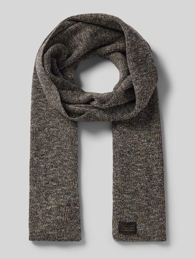 camel active Sjaal met labelpatch Marineblauw - 1