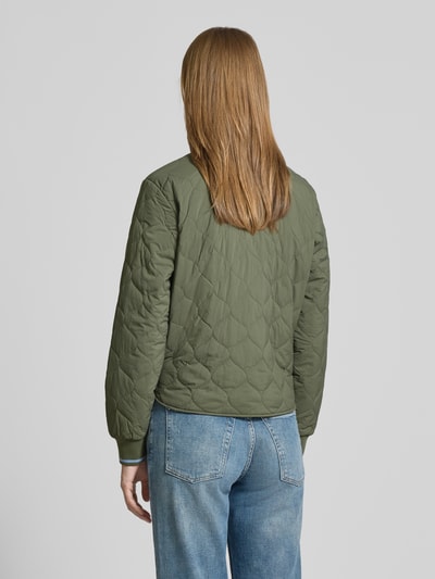 Scotch & Soda Jack met steekzakken opzij en labeldetail Donkergroen - 5