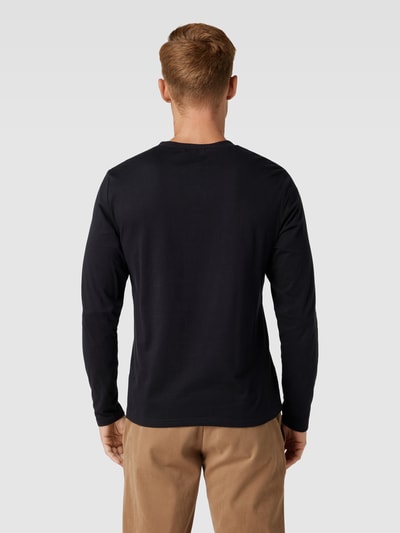 s.Oliver RED LABEL Longsleeve mit Label-Print Modell 'Mix & Match' Black 5