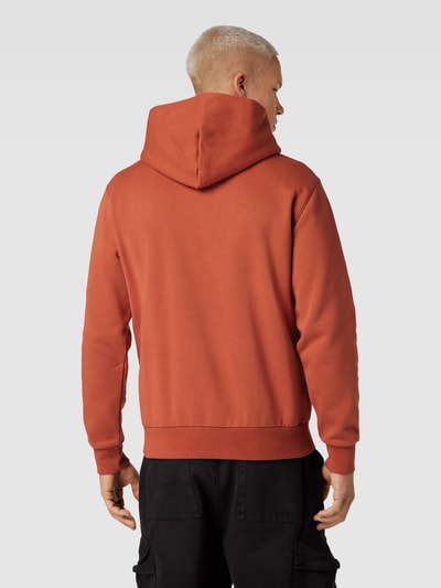CHAMPION Oversized hoodie met labeldetail Roestrood - 5