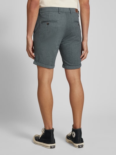 Jack & Jones Regular Fit Shorts mit Strukturmuster Modell 'FURY' Dunkelblau 5
