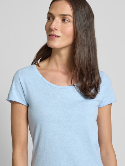 Rich & Royal T-shirt met ronde hals Lichtblauw - 3