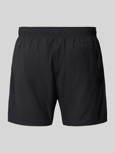 BOSS Badeshorts mit Mesh-Einsatz Black 3