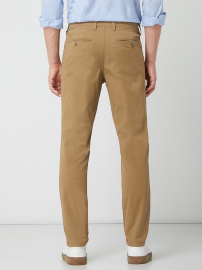 SELECTED HOMME Slim fit chino met biologisch katoen, model 'Miles' Camel - 5