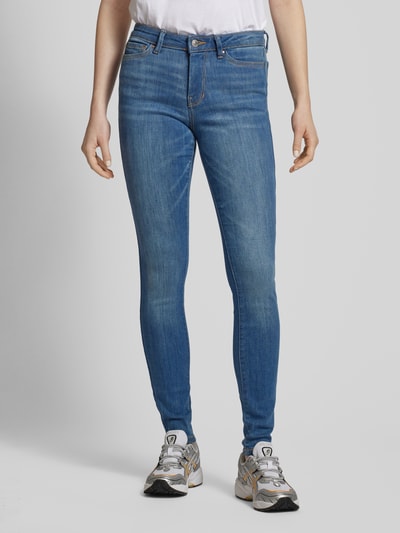 Tom Tailor Denim Skinny fit jeans in 5-pocketmodel, model 'Nela' Lichtblauw - 4