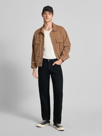 Levi's® Relaxed straight fit jeans met steekzakken Donkerblauw - 1