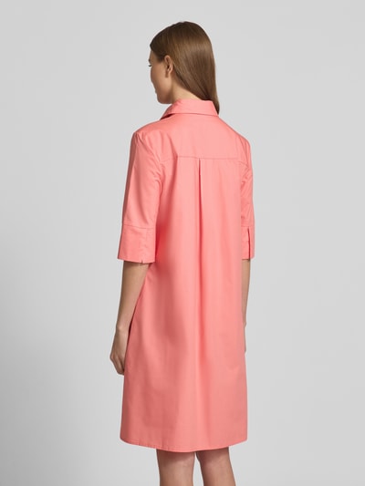 Christian Berg Woman Selection Knielanges Hemdblusenkleid mit 1/2-Arm Koralle 5