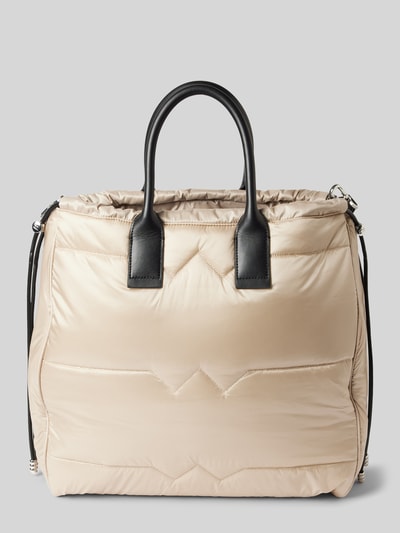 BOGNER Tote bag met labeldetail, model 'Malina' Zand - 4