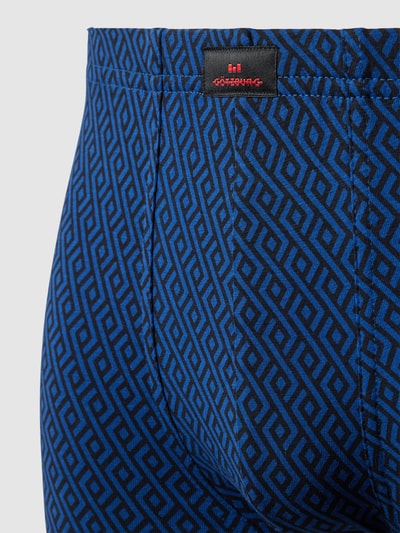 Götzburg Wäsche Boxershort met labelpatch in een set van 2 stuks, model 'X-LASTIC' Blauw - 2