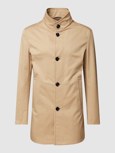 Strellson Mantel mit Stehkragen Modell 'Finchley (beige