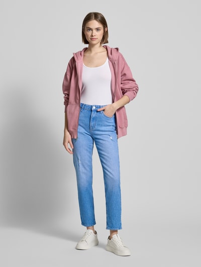 Only Straight Fit Jeans aus Baumwolle mit hoher Taille Modell EMELY' Hellblau 1