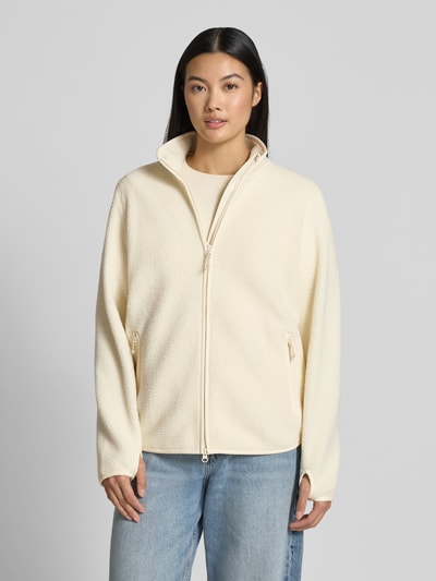 PEAK PERFORMANCE Fleecejack met opstaande kraag Offwhite - 4