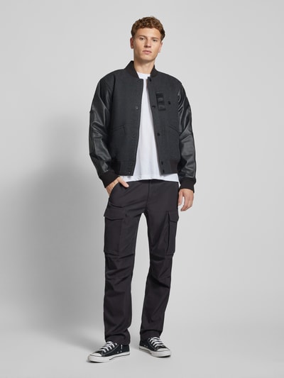 G-Star Raw Spodnie cargo o kroju regular fit ze szlufkami na pasek model ‘Core’ Czarny 1