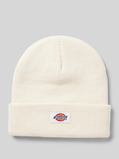 Dickies Czapka beanie z detalem z logo model ‘GIBSLAND’ Écru 1