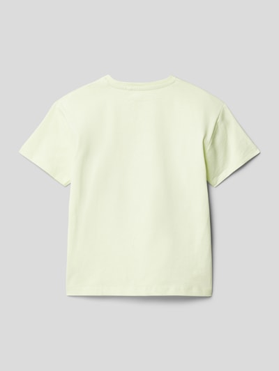 Name It T-Shirt aus Baumwolle mit Motiv-Print Modell 'VAGNO' Weiß 3