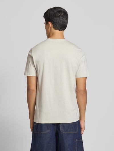 Calvin Klein Jeans T-Shirt mit Label-Print Offwhite 5