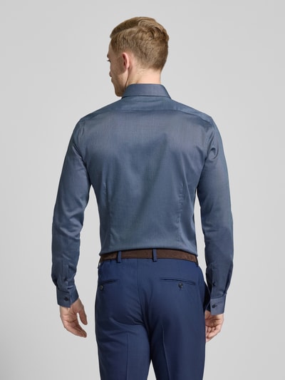 CK Calvin Klein Regular Fit Business-Hemd mit Kentkragen Modell 'Bari' Marine 5