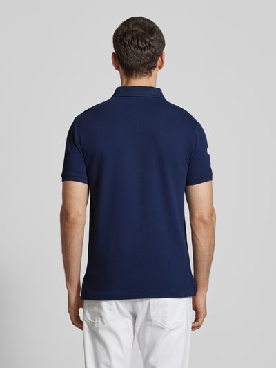 Polo Ralph Lauren Regular fit poloshirt met labelstitching Marineblauw - 5