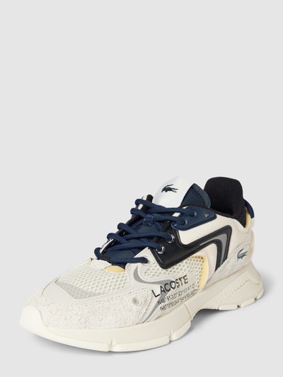 Lacoste Sneakersy z detalami z logo model ‘NEO’ Złamany biały 1