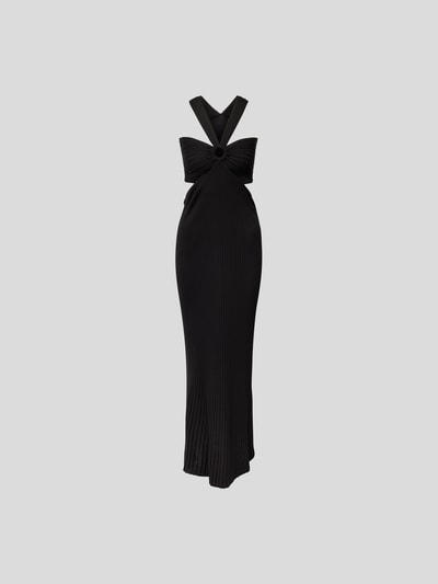 Bash Maxikleid in Strick-Optik Black 2