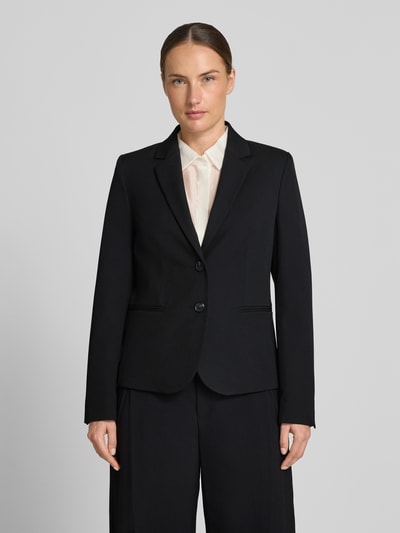 Christian Berg Woman Selection Blazer mit Leistentaschen und Reverskragen Black 4
