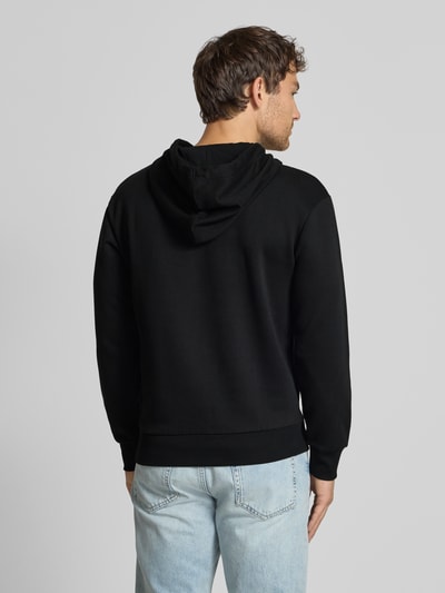 Tom Tailor Denim Regular fit hoodie van katoenmix Zwart - 5