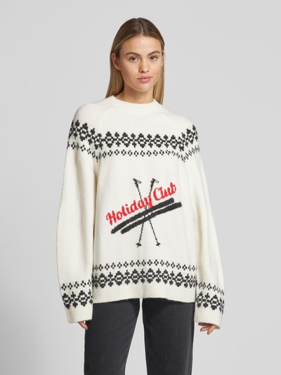 LeGer by Lena Gercke Strickpullover mit Raglanärmeln Modell 'Isabeau' Offwhite 4