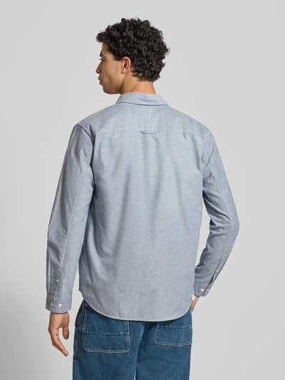 Marc O'Polo DENIM Regular Fit Freizeithemd aus reiner Baumwolle Bleu 5