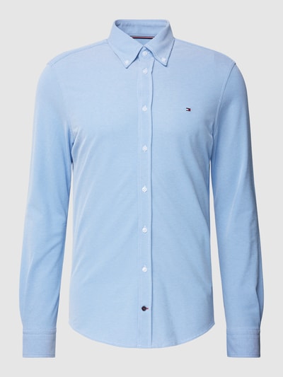 Tommy Hilfiger Tailored Business-Hemd mit Button-Down-Kragen Hellblau 2