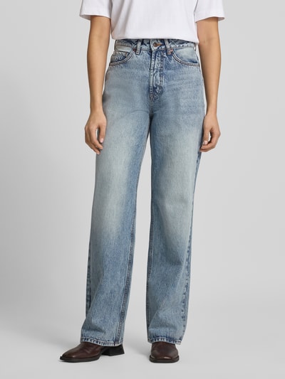 HUGO Straight Fit Jeans aus reiner Baumwolle Modell '937_14' Hellblau 4