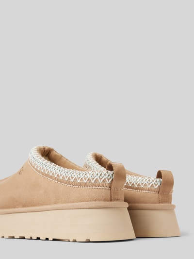 UGG Slides mit Plateausohle Modell 'TAZZ' Sand 2