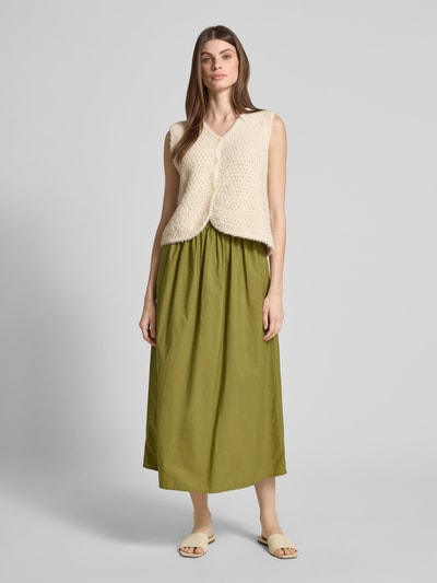 American Vintage Strickjacke in Bouclé-Optik Modell 'CYANBAY' Offwhite 1