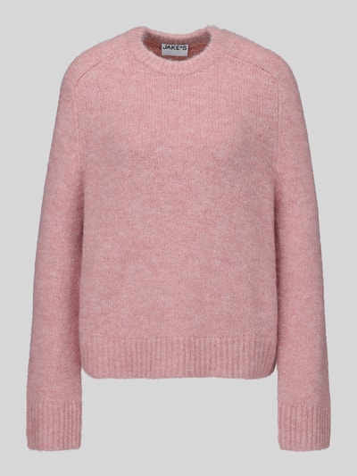 Jake*s Casual Regular fit pullover met wol Roze - 2