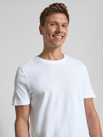 MCNEAL T-Shirt mit Rundhalsausschnitt Weiss 3
