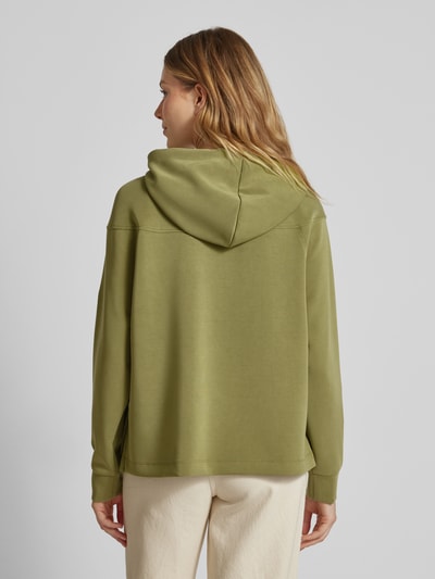 s.Oliver RED LABEL Hoodie mit Seitenschlitzen  Khaki 5