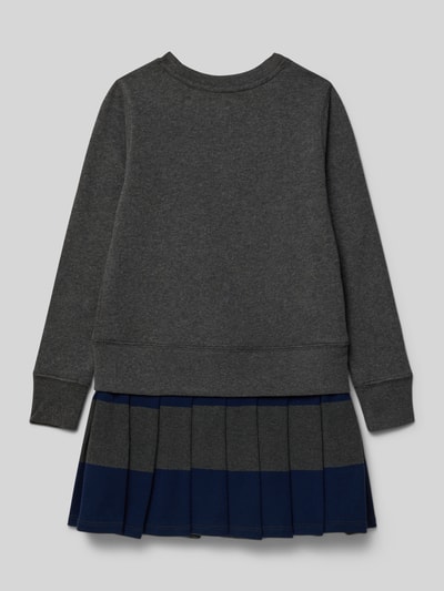 Polo Ralph Lauren Teens Sweatkleid mit Logo-Stitching Anthrazit Melange 3