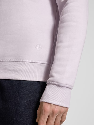 MCNEAL Sweatshirt mit Label-Stitching Lila 3