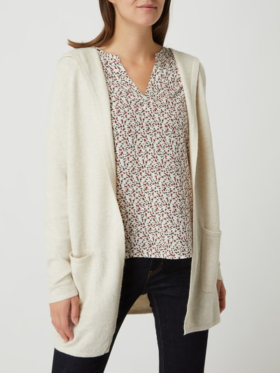 Vero Moda Cardigan mit Kapuze Modell 'Doffy' Offwhite 4