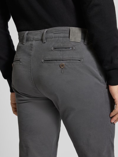 Brax Regular Fit Chino mit Gesäßtaschen Modell 'Fabio' Graphit 3