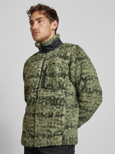 COLUMBIA Sweatjack met opstaande kraag, model 'Winter Pass' Groen - 3