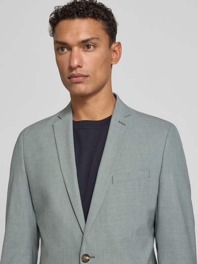 s.Oliver BLACK LABEL Slim fit colbert met viscose Lichtgroen - 3