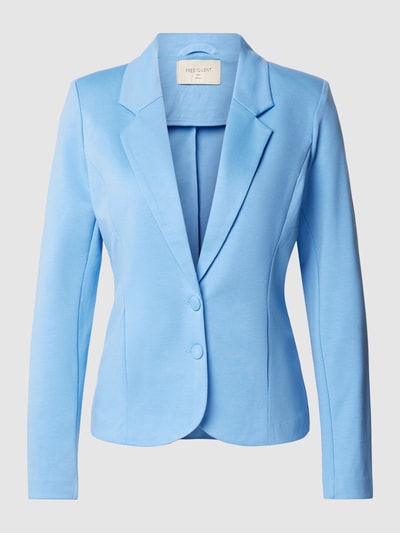 FREE/QUENT Blazer met reverskraag, model 'NANNI' Lichtblauw - 2