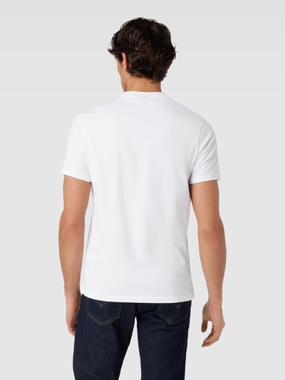 Paul & Shark T-shirt z nadrukiem z logo Biały 5