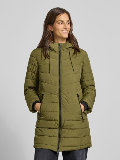 G.I.G.A. DX Gewatteerde jas met ritszakken Olijfgroen - 4