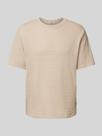 Only & Sons T-Shirt mit Lochstickerei Modell 'GIVO' Beige 2