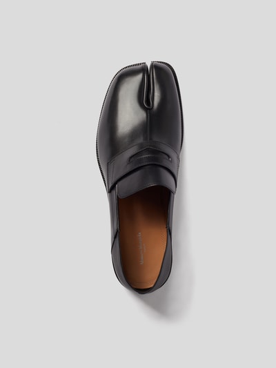 Maison Margiela Penny-Loafer mit Tabi-Kappe Black 4