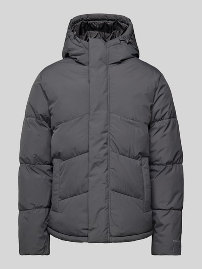 Jack & Jones Steppjacke mit Stehkragen Modell 'WORLD' Anthrazit 2