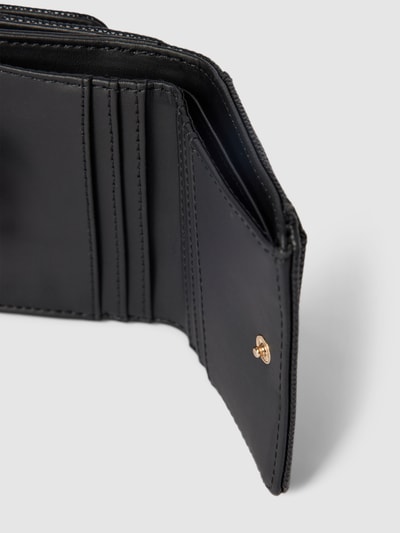 Guess Portemonnaie mit Label-Details Modell 'LAUREL' Black 3